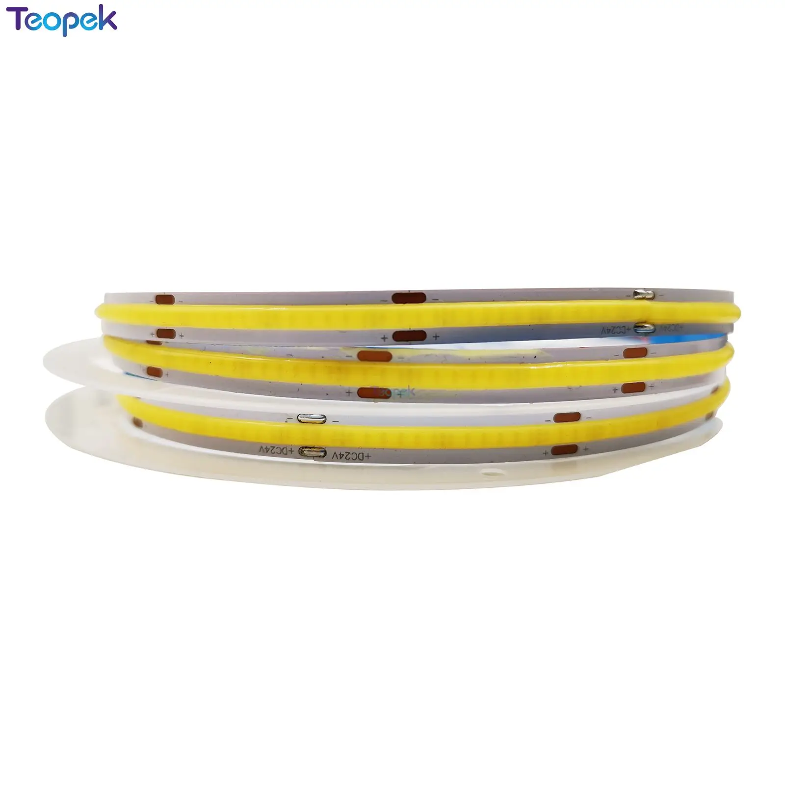 

COB LED Strip Light High Density Flexible FOB Tape 384/528 LEDs/mWarm/Nature/Cool White DC12V/24V For Home Decoration