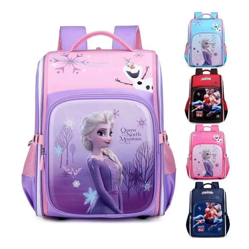 "Ортопедические школьные портфели Disney «Холодное сердце», ранец для девочек и мальчиков, детские школьные сумки"