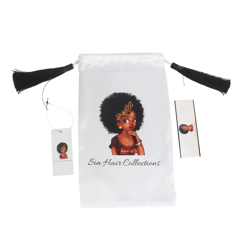 Индивидуальные лого девственные волосы для наращивания пучок клей оберточная