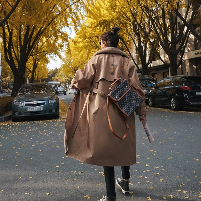 Женская длинная куртка из хлопка Parker свободная утепленная хлопковая выше колена