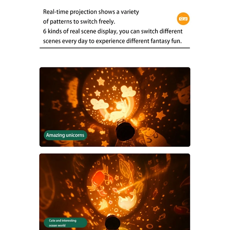 

QW-D16 Music Projection Lamp, Rotating Music Led Atmosphere Bedside Night Light for Bedroom