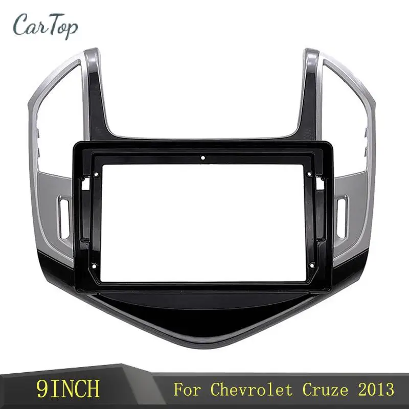 

9-дюймовая радиоприемник Fascia стерео GPS DVD плеер установить объемную отделку панель комплект рамка для Chevrolet Cruze 2013