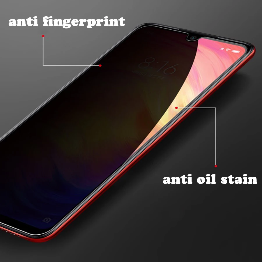 Антибликовое закаленное стекло для Xiaomi Redmi Note7 Pro K20 Mi9 se CC9 e | Мобильные телефоны и