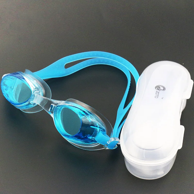 

Newly Professional Child Anti Fog Swimming Glasses Eyewear UV Colored Lens Diving Swim Goggles