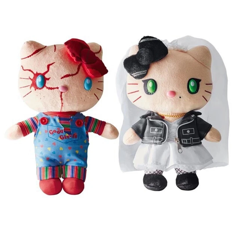 

Anime Movie Cartoon Chucky Tiffany Plush Toy Dolls Baby Girls Christmas Birthday Gift 23cm New Hot