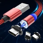 Магнитный зарядный кабель USB Type-C для Nokia 3 V, 3,1 A, 3,1 C, 6,2, 7,2, 9 puобзор, X71, 5,1 Plus, 6,1, 6,1 Plus,