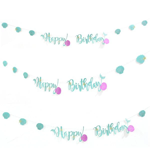 1set Mermaid Party 1 Набор, серия "Русалка", бумажные соломинки/чашки/тарелки, одноразовые столовые приборы, набор, детское украшение стола для свадьбы/дня рождения/вечерние принадлежности - Цвет: 1set Mermaid Party