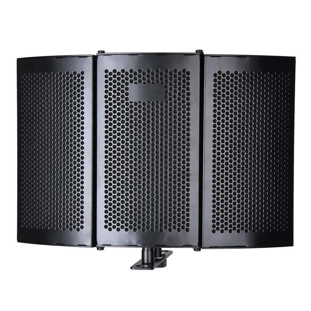 

Folding Studio Microphone Isolation Shield Recording Sound Absorber Foam Panel Soundproof Wall Stickers Sponge Studio Foam