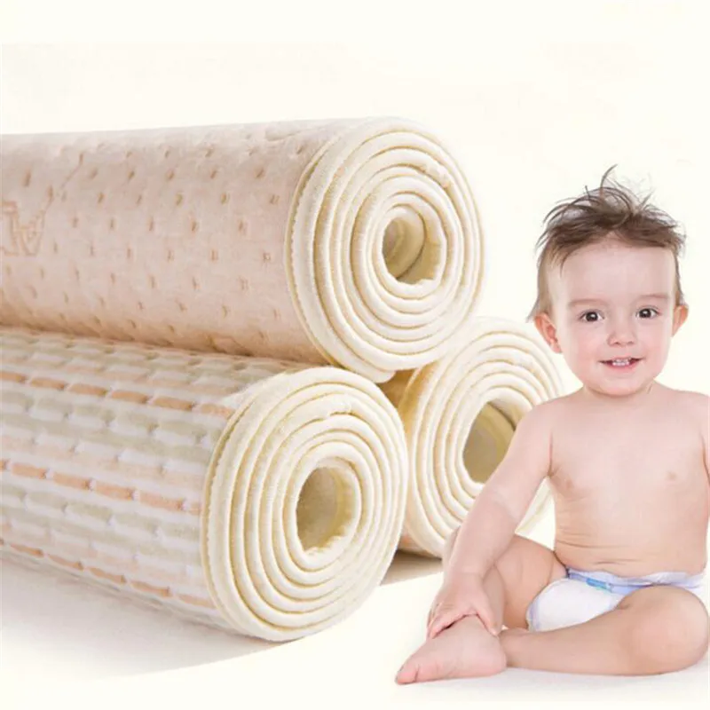 

Organic colored cotton Waterproof EVA Layer Baby Changing Mat Cover Baby Waterproof Changing Urine Pad Bed Sheets Diapers