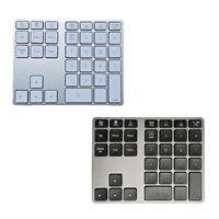vococal 28 key 35 key numeric keypad wireless bluetooth compatible 5 0 number pads laptop pc keyboard for financial