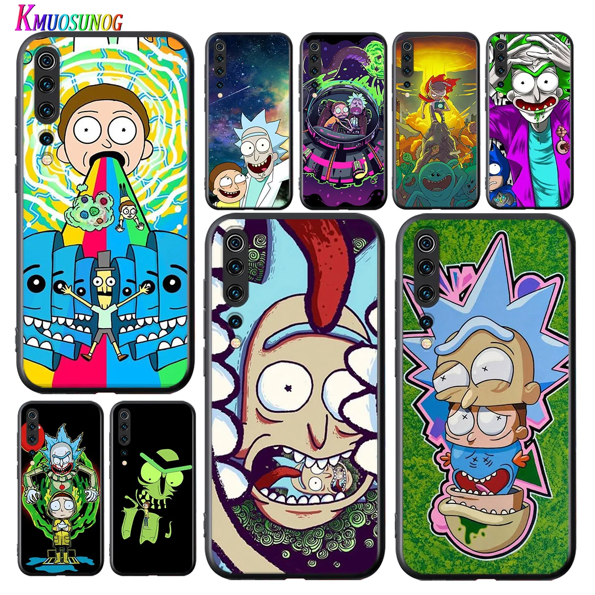 

Hot Anime Funny Old Man Children For Xiaomi Mi 11 11i 10T Note 10 9T 9 SE 8 Lite Pro Ultra 5G Black Phone Case