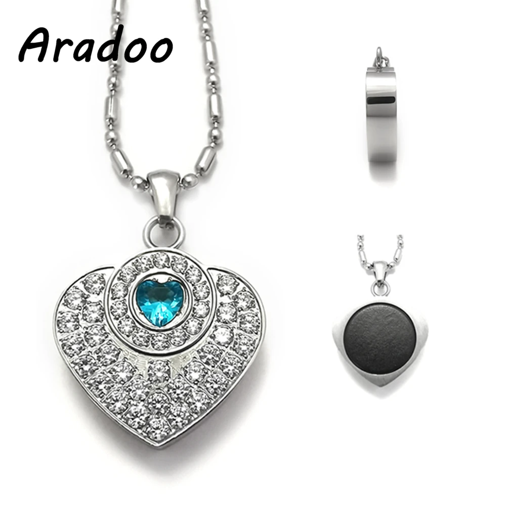 

ARADOO 2021 Fashion Popular New Style Healthy Energy Anti-Radiation Strengthen Immunity Stay Slim Pendant Necklace Holiday Gift