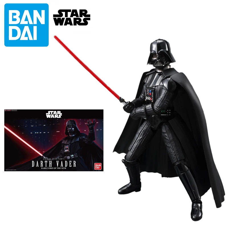 Bandai Звездные войны 1/12 Дарт Вейдер Черный Самурай собранная модель фигурки для