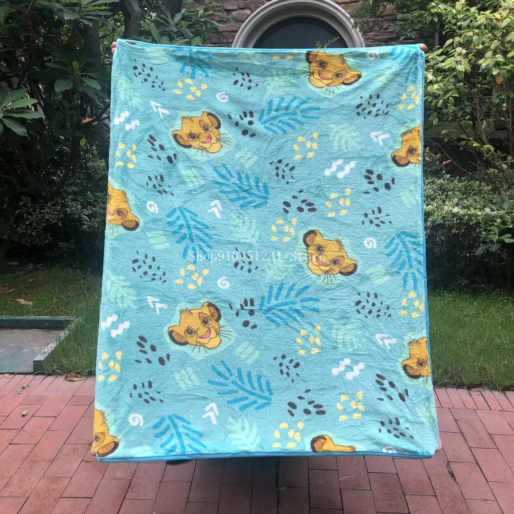 Disney Simba Lion King Nala Flannel Blanket Throw for Baby Girls Boys Minnie Mickey Couverture En Micro Peluche 40x47incehs | Дом и сад