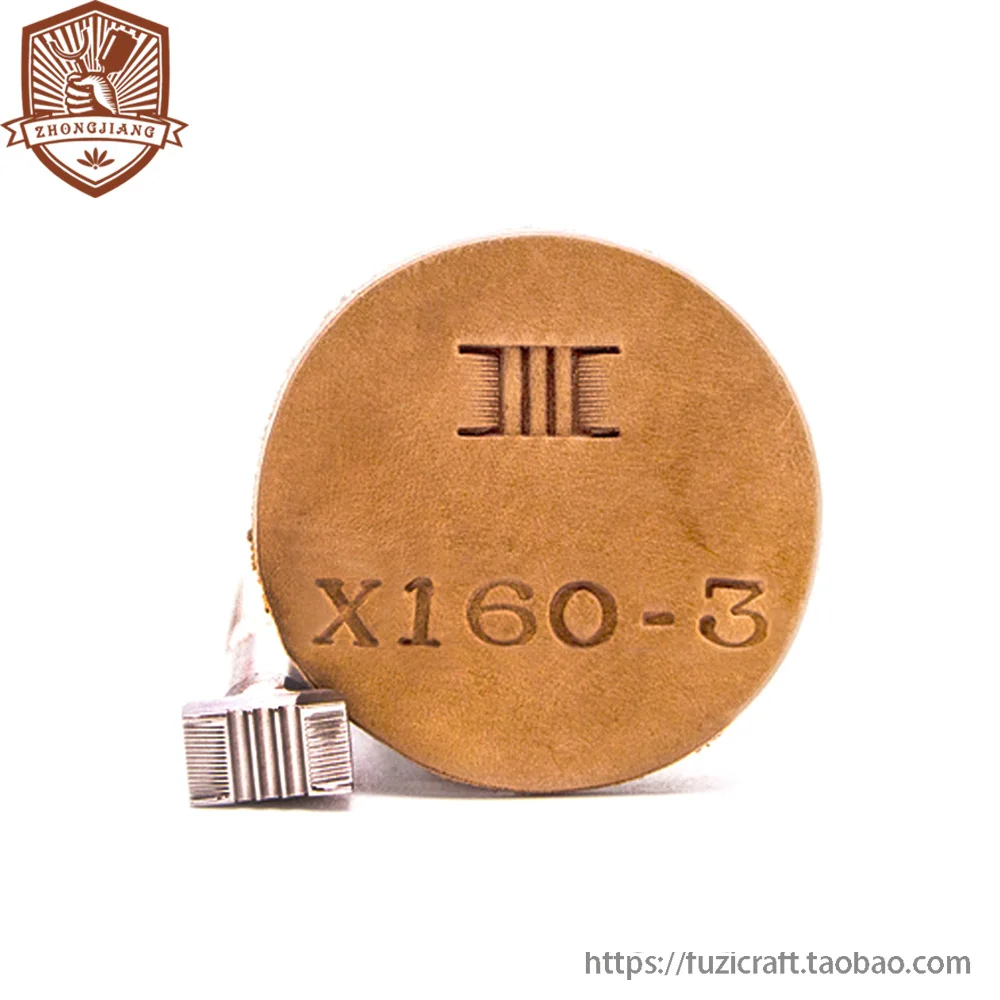 

Кожаная резьба по коже инструмент для печати из нержавеющей стали печать zhongjiang цветок инструмент в форме сердца