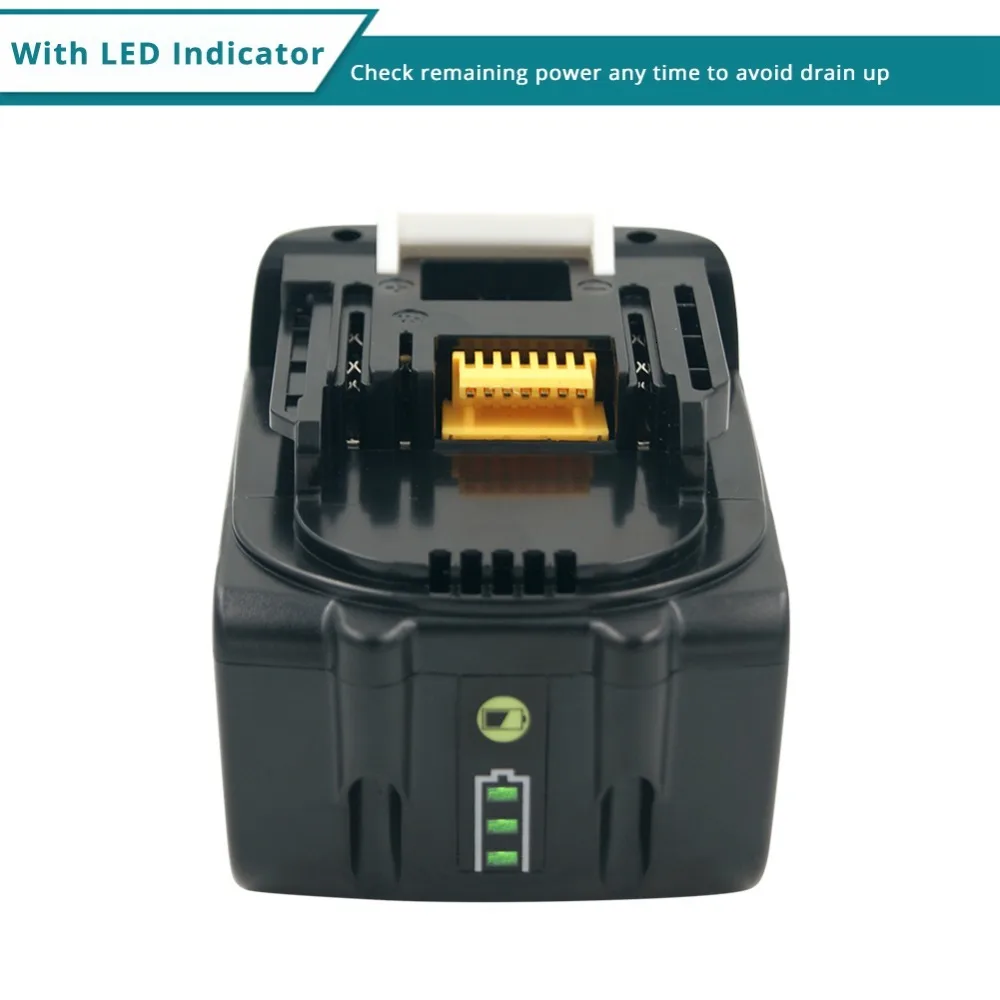 4000 мАч BL1440 14,4 В литиевая аккумуляторная батарея для Makita BL1430 BDA340 BDA341Z BDF343 электронные дрели светодиодный индикатор