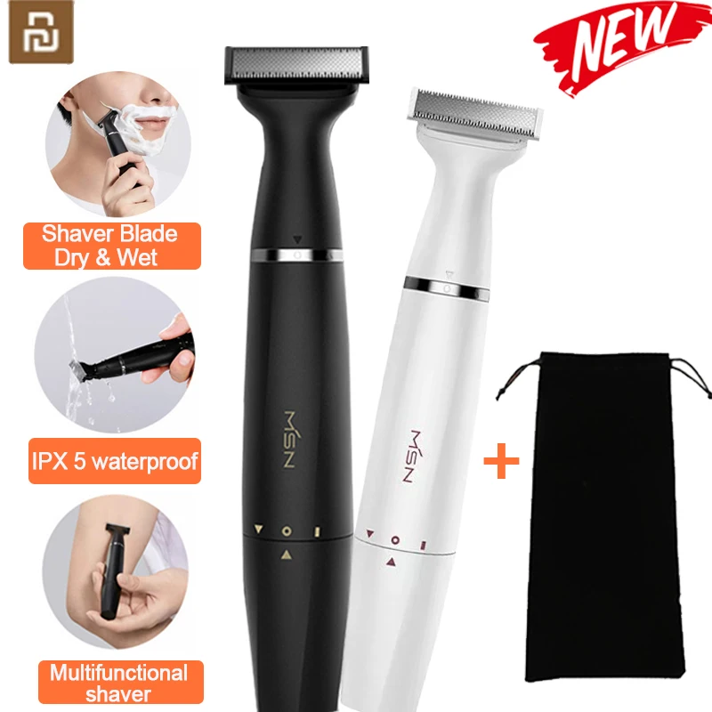 

Electric Shaver xiao-mi youpin Men Razor Multi-purpose shaver Dry & Wet Body Leg Armpit Hair Eyebrow Styling hair trimmer