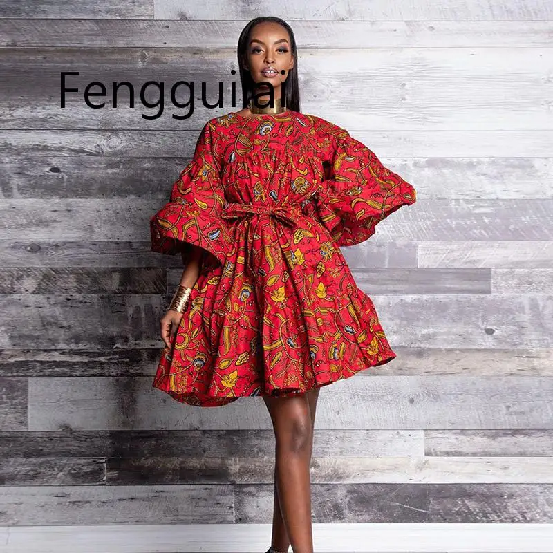 Африканские платья для женщин африканская одежда Дашики Платье африканские