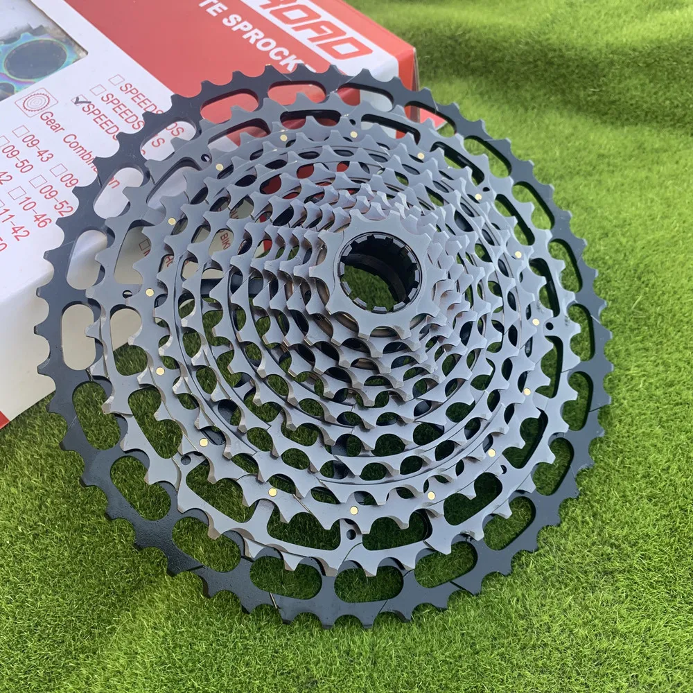 

12 Speed Golden MTB Cassette 10-50T STEEL CNC Made SRAM XD Driver Body 12s Bike Freeewheel Super Light CNC Made 392g