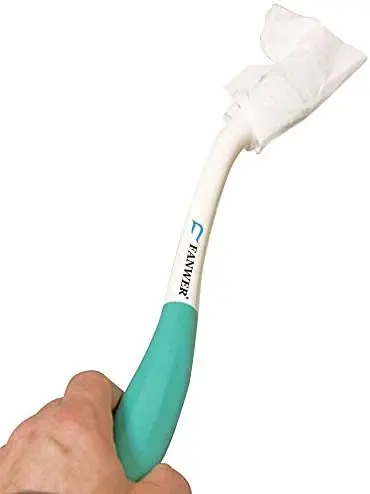 

Toilet Aids Tools Long Reach Comfort Wipe Extends Your Reach Over 15" Grips Toilet Paper or Pre-Moistened Wipes Bath Fixtures