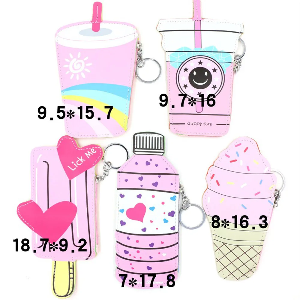 Маленький мини-кошелек для монет для девочек, мини-сумка, сумки Kawaii, милый детский кошелек для монет, Детская сумочка для девочек, Желейный кавайный кошелек, сменный кошелек