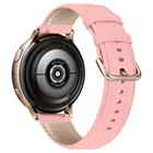Ремешок из натуральной кожи для Samsung Galaxy Watch Active 2 42 мм, браслет для смарт-часов Amazfit bip gtr gts, 20 мм