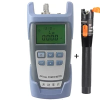 2 in 1 ftth fiber optic tool kit king 60s optical power meter 70 to 10dbm and 10mw visual fault locator fiber optic test pen
