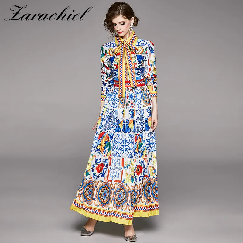 Женское модельное дизайнерское плиссированное платье макси винтажное длинное