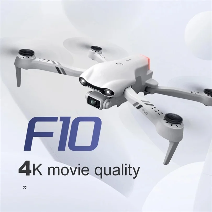 Дрон F10 складной с двойной камерой 4K HD GPS Wi-Fi квадрокоптер дрон профессиональный