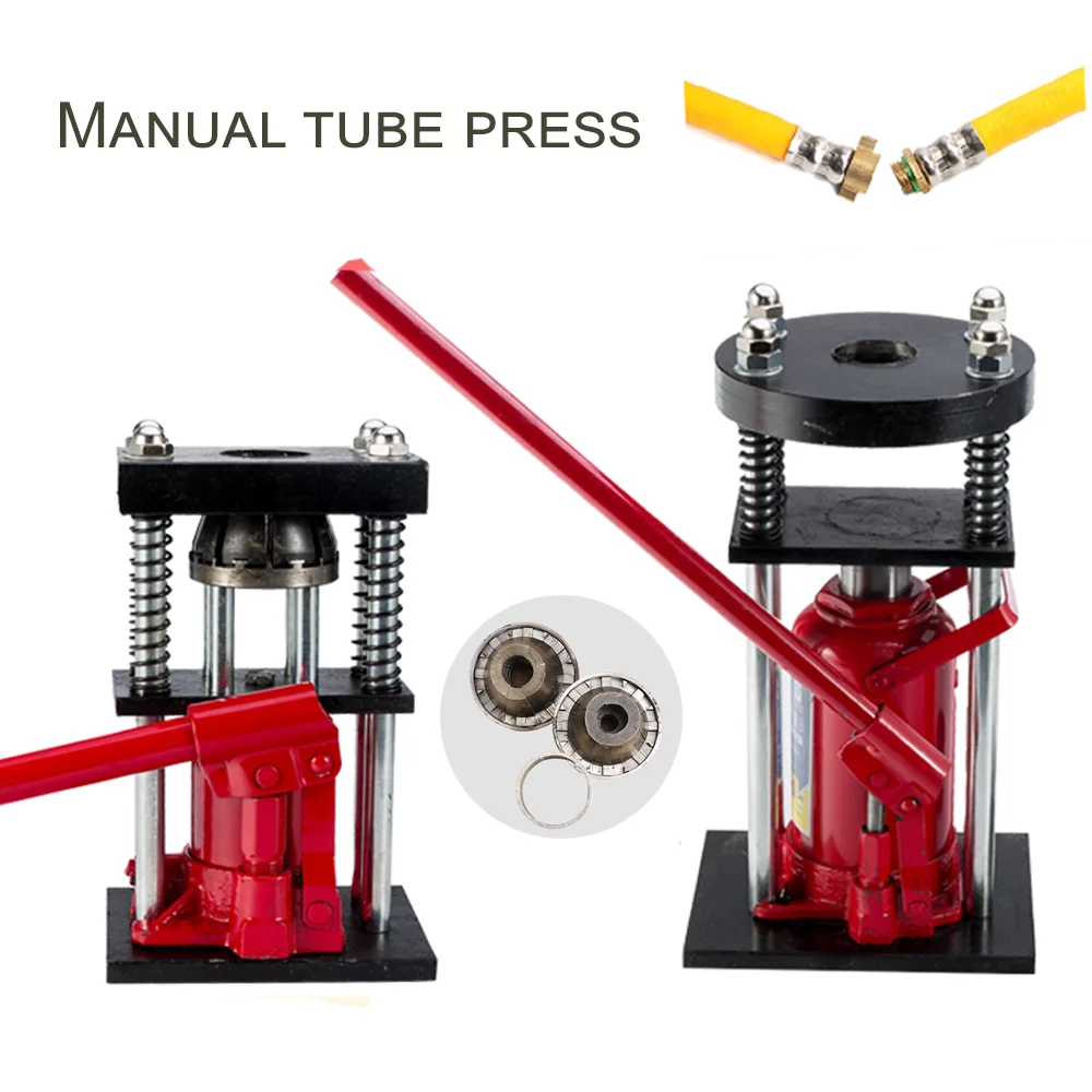 Manual Hydraulic Pipe Crimping Machine Pressure Pipe Crimping Device Agricultural Spray Pump High Pressure Hose Hydraulic Tool