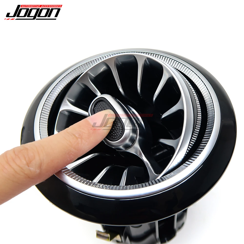 Передняя панель приборов консоли с системой кондиционирования воздуха и воздушным вентиляционным отверстием Turbo Trim Atmosphere Ambient Light для Mercedes Benz E Class W213 2017+