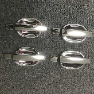 Хромированная накладка на дверную ручку автомобиля из АБС-пластика для Peugeot 307