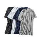 Мужская повседневная быстросохнущая футболка Meihuida с круглым вырезом и коротким рукавом для спорта в тренажерном зале, фитнеса, бодибилдинга, однотонная Базовая футболка, Топ