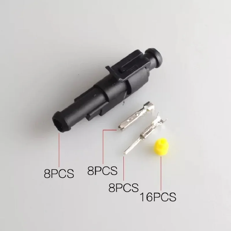300pcs 1p 2p 3p 4p 1.5 Male and Female Plug Super Seal Waterproof Electrical Wire Connector for Car | Обустройство дома