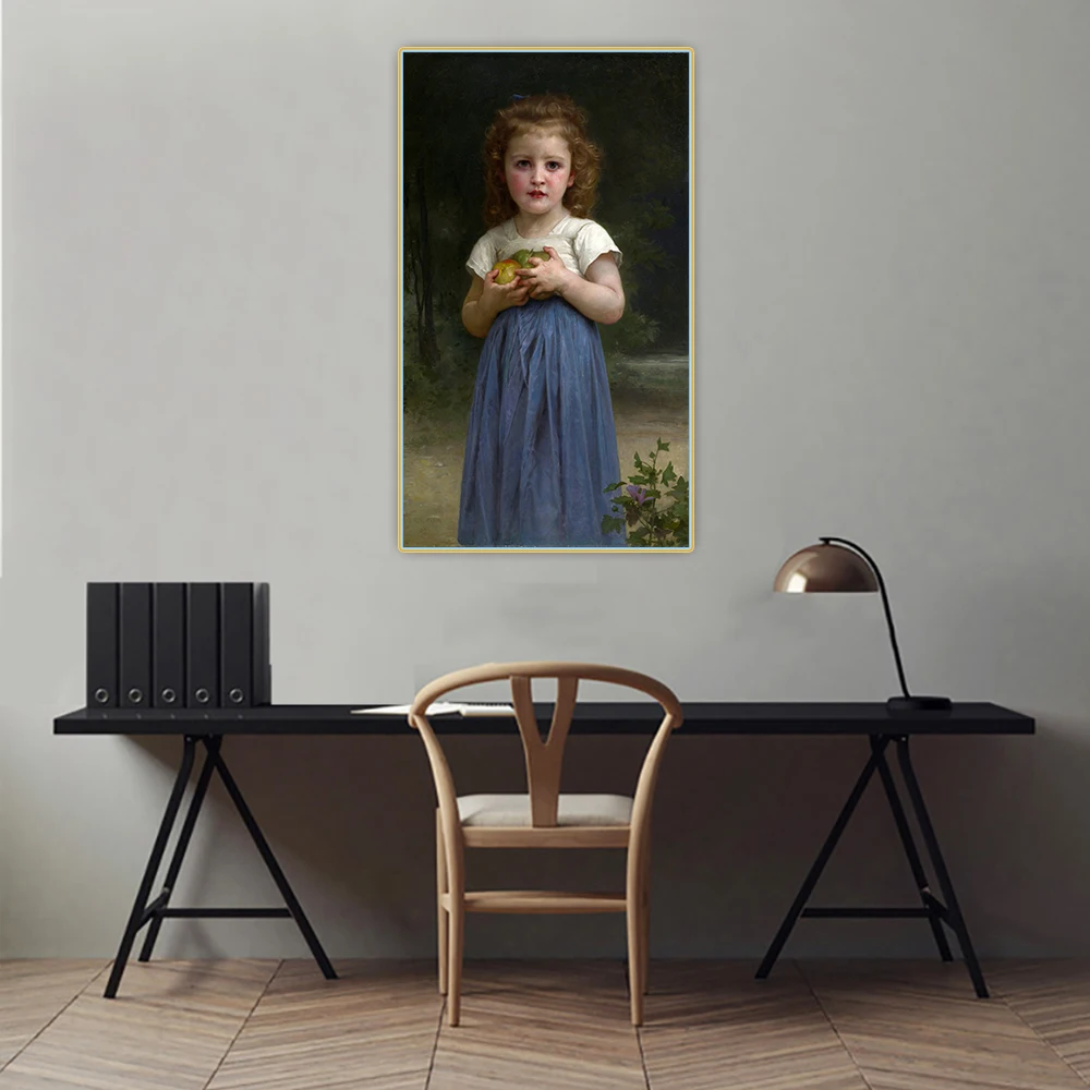 

Citon William Adolphe Bouguereau《Teen and Children》Canvas Art Oil Painting Artwork Poster Picture Wall Decor Home Decoration