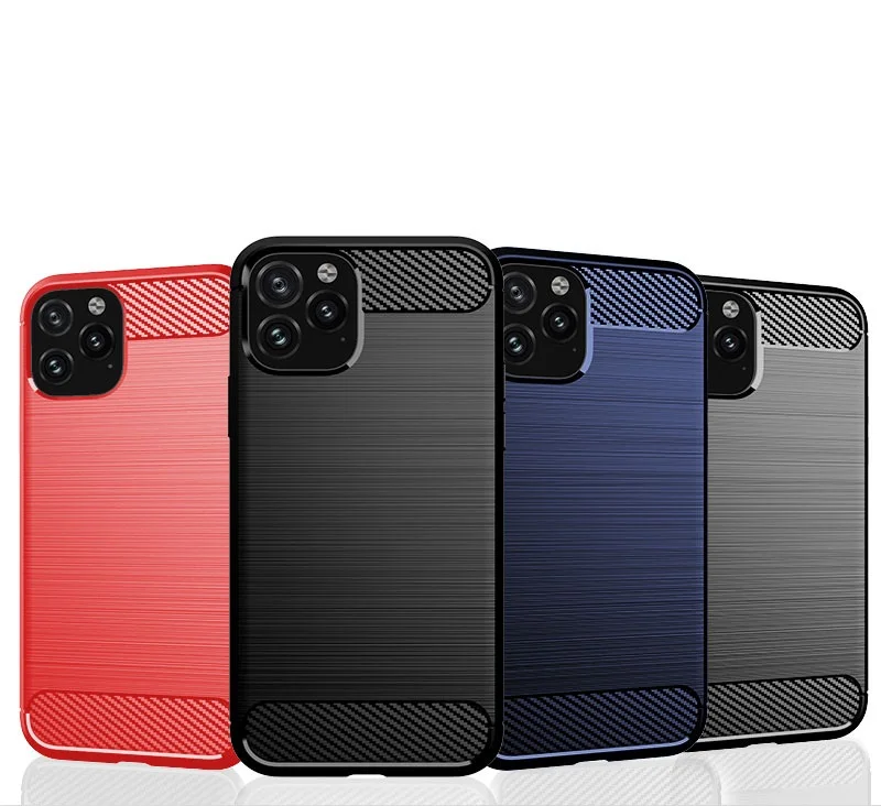 

Чехол-накладка для Iphone 11, 11 pro, 11 pro max, 1,5 шт./лот, тонкий, матовый, углеродное волокно, 280 мм