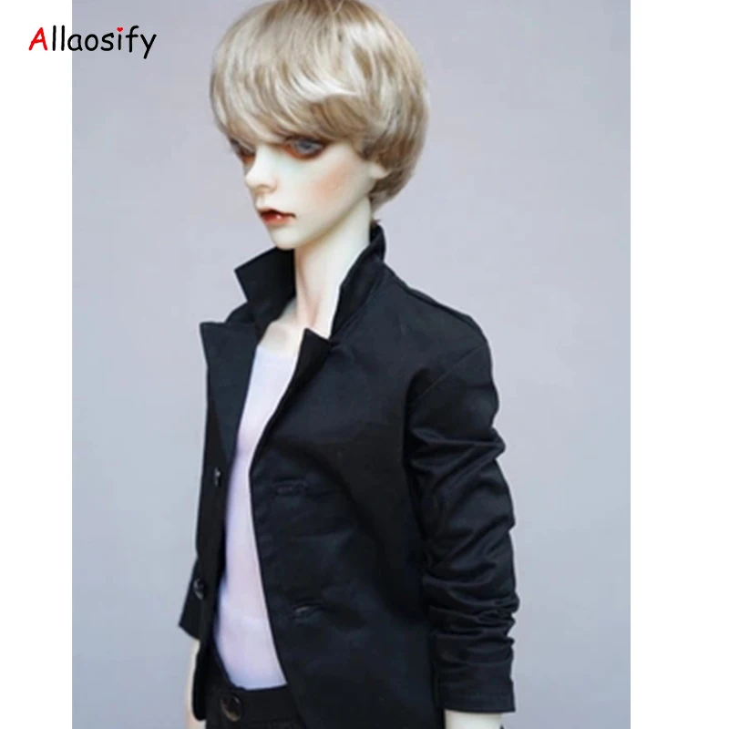 Волосы Allaosify Bjd 1/3 1/4 1/6 кукла BJD высокотемпературные для мальчиков золотые