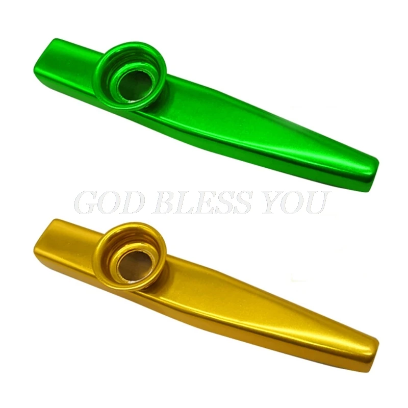 Разноцветные металлические музыкальные инструменты Kazoo s флейты с диафрагмами