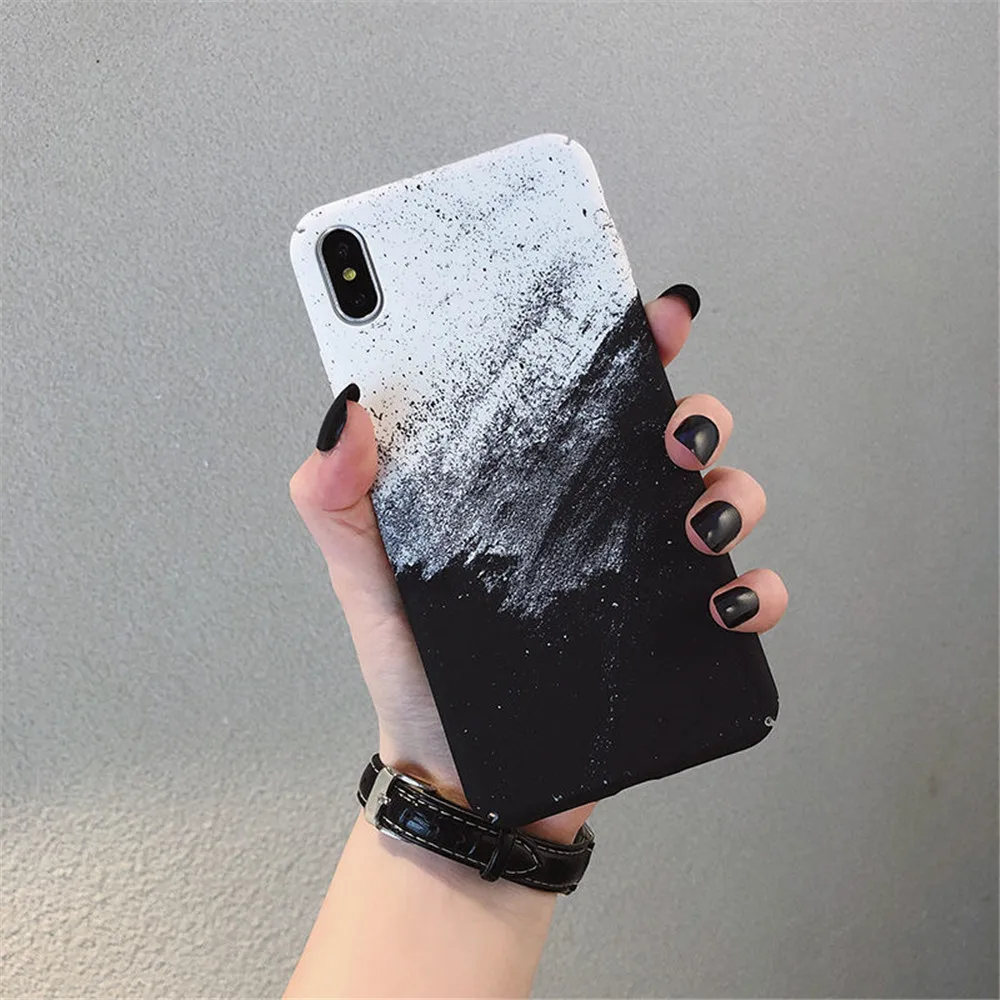 

Chinese Style Black And White Watercolor Painting Anti Drop Phone Case For IPhone12/12MINI/XS/XSMAX/XR/11/11PROMAX/7P/8P/11PRO/X