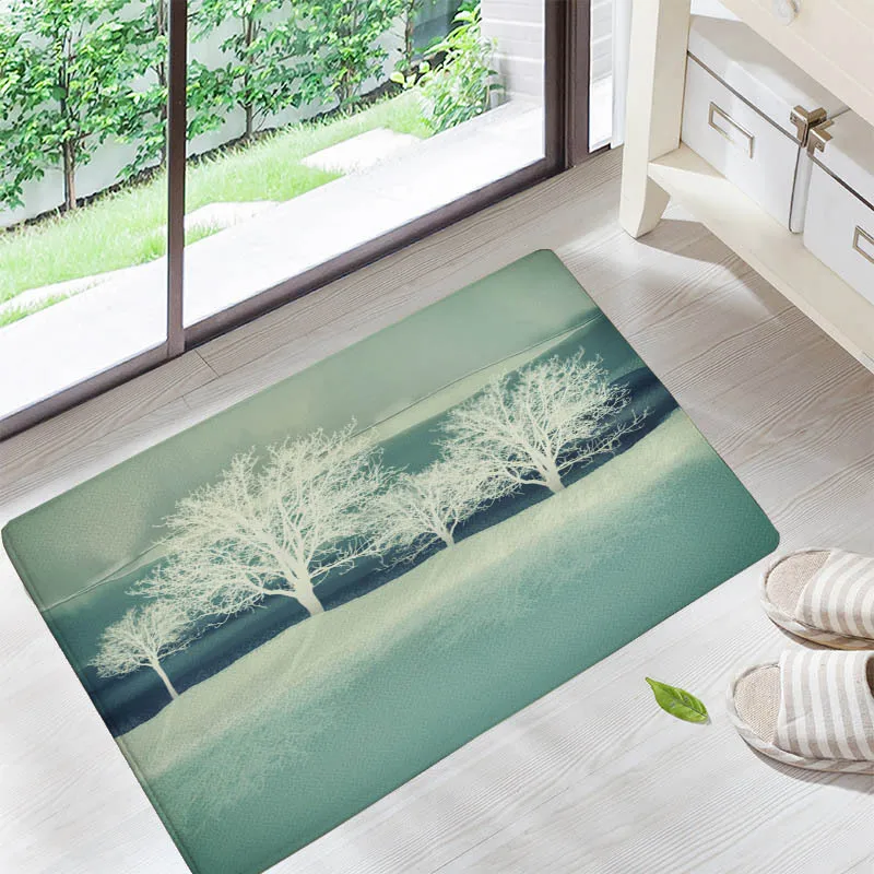 

Floor Doormats Living Rooms Anti-slip Carpet for Home Balcony Bedroom Kitchen Bathroom Rug Entrance Door Mat