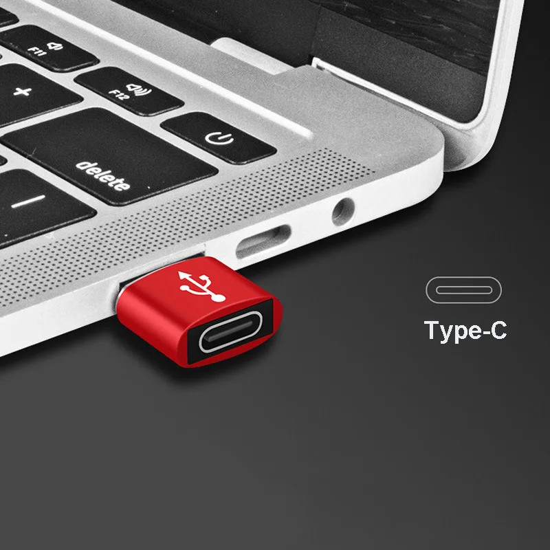 USB OTG мужчина к Тип C переходник с внутренней резьбой постоянного тока в