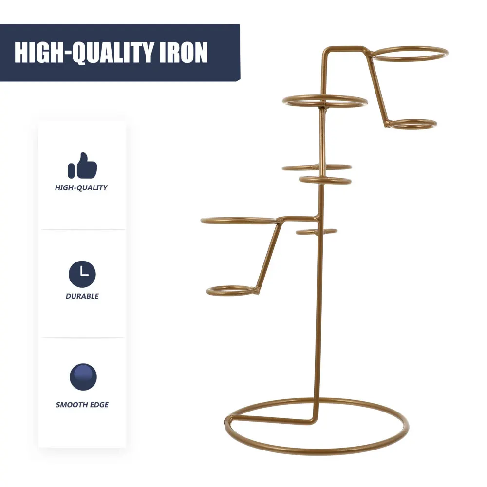 

1 Pc Stable Ice Cream Holder Simple Iron Ice Cream Stand Display Holder