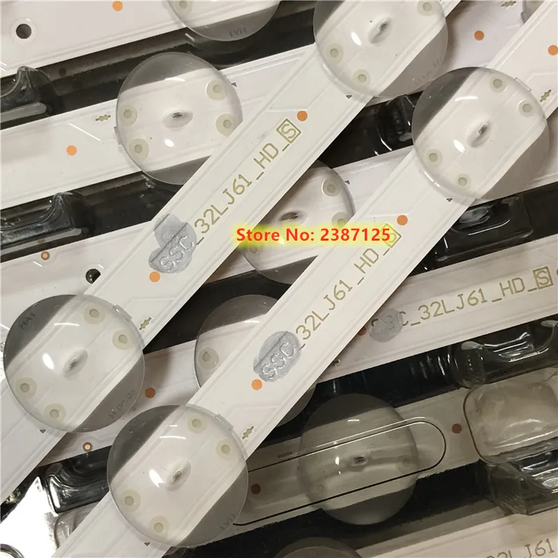 Новинка 10 шт. 600 мм светодиодный Подсветка полоса 8 s для LG 32LJ510U 32LJ510B HC320DXN-ABSL1-A142