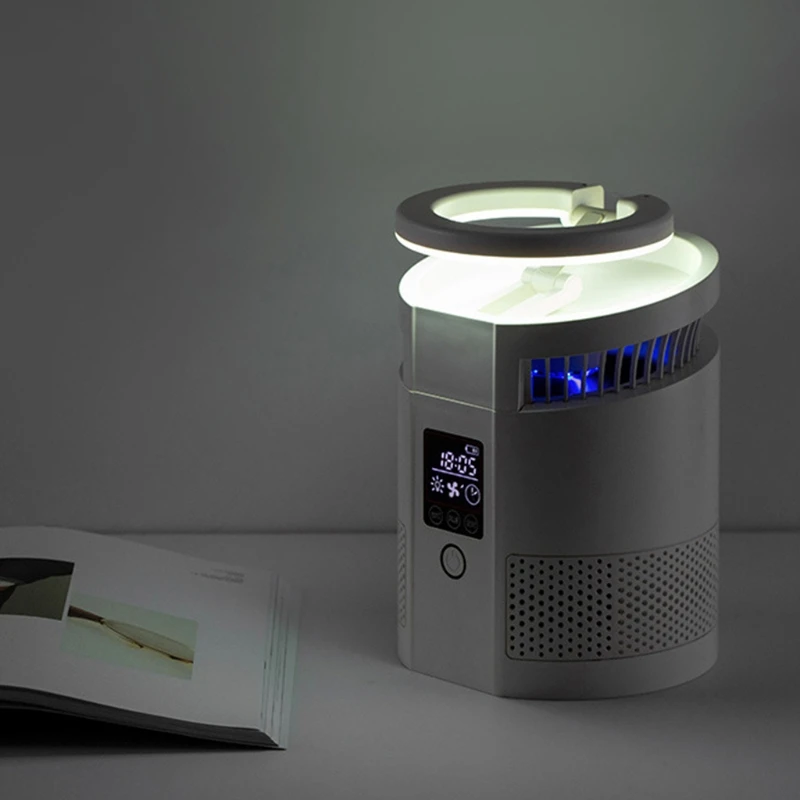 

2 in 1 Air Purifiers Cleaner with LED Table Light Desk Lamp for Home Bedroom 425B