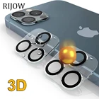 Новейший 3D объектив камеры для iPhone 13 12 iPhone13 Pro Max закаленное стекло полная защита экрана камеры iPhone12 11 Mini Len