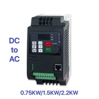 free shipping 220v 1 5kw solar inveter 2 2kw vfd inverter frequency converter variable frequency drive motor speed control