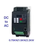 Солнечный 0.75KW-2.2KW VFD частотно-регулируемый привод VFD инвертор Вход в 3-х фазный 220V Выход солнечный инвертор частоты водяной насос МО