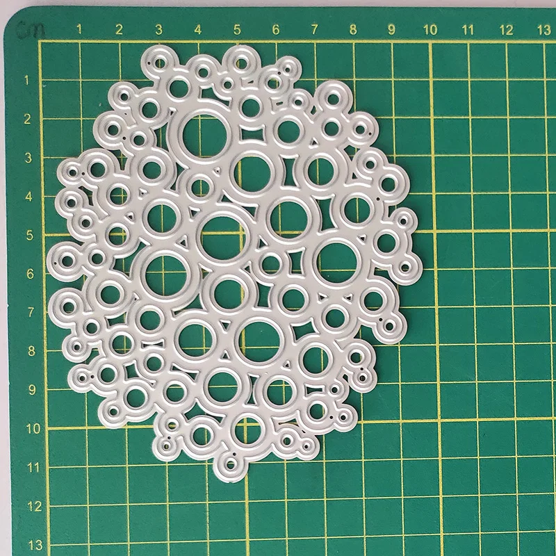 ond bąbelki wykrojniki do metalu dla majsterkowiczów album scrapbookingu papierowa dekoracja kartek rzemiosło tłoczenie 2021 nowe