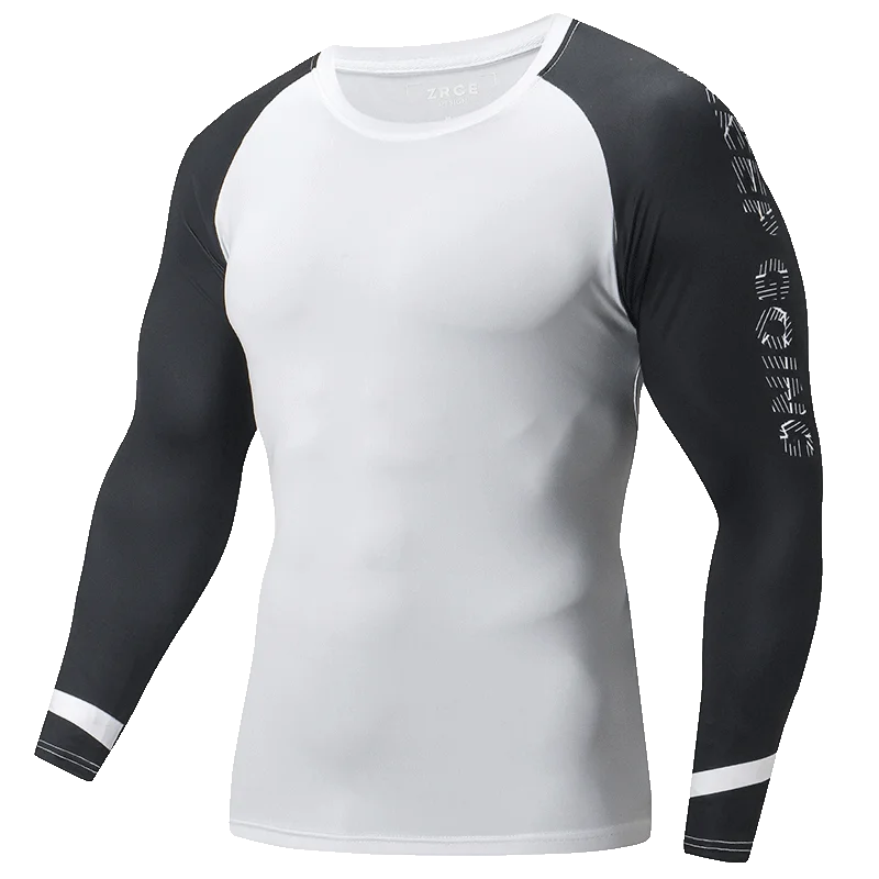 Простая мужская футболка ZRCE с рукавом реглан Мужская модная брендовая на заказ