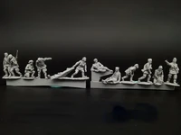 172 scale die casting resin figure wwii soviet medical corps ambulance corps wounded model assembly kit unpainted free shipping
